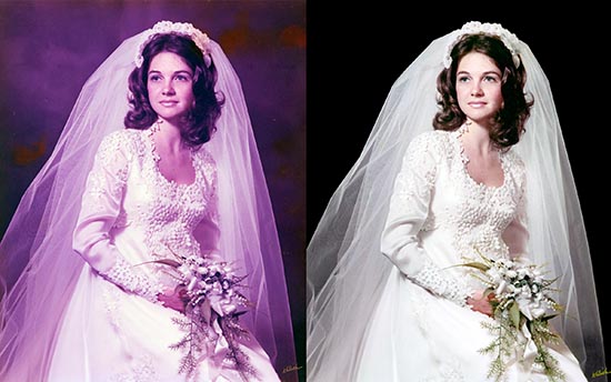 Photo Restoration by Touching Memories